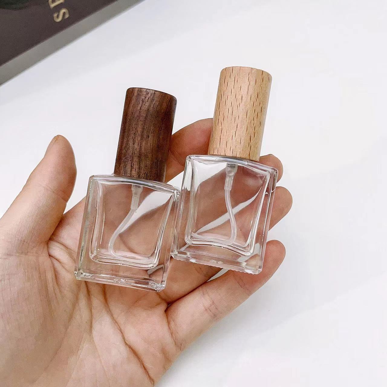 Perfume Fragrance Liquid - 10ml Transparent Thick Glass Perfume Spray