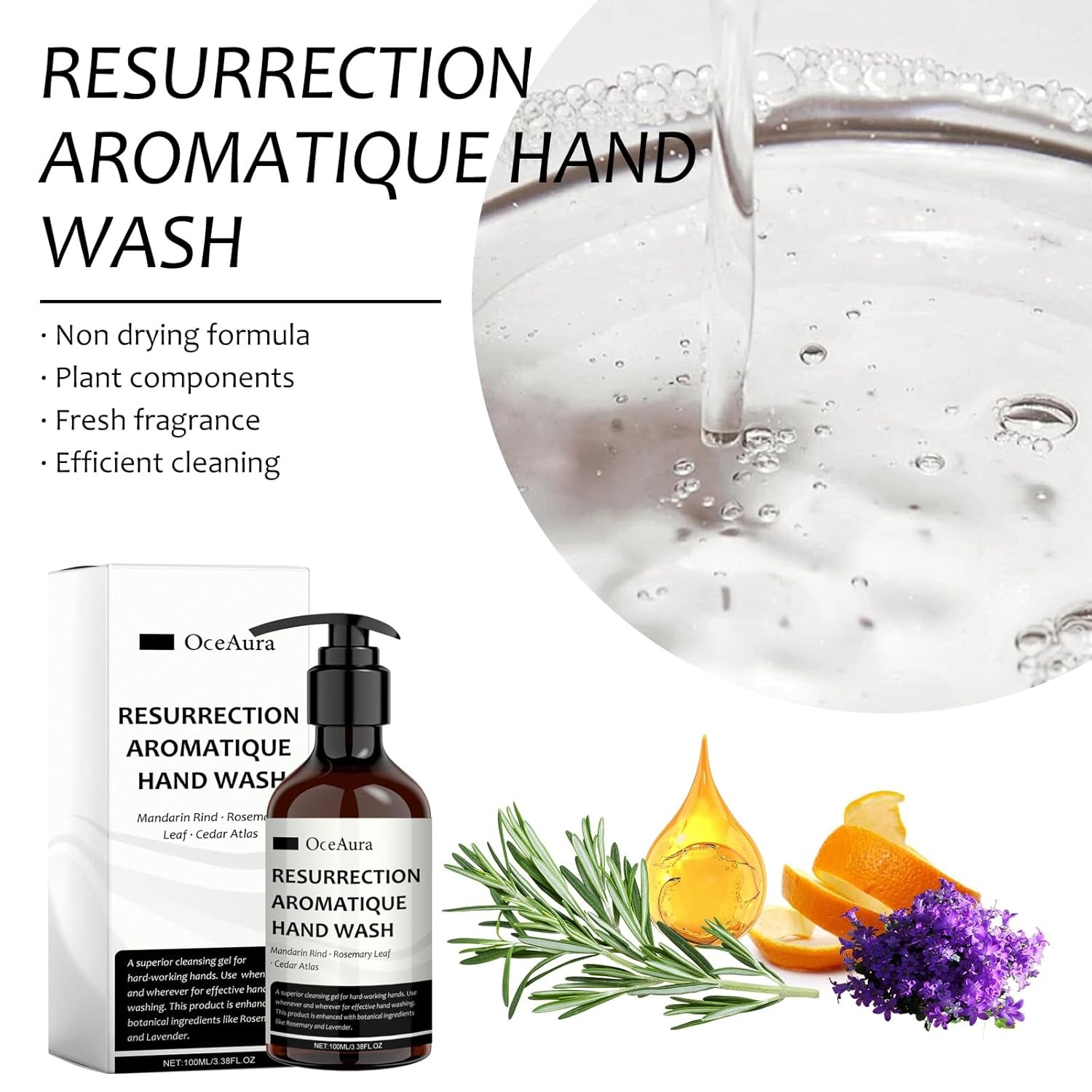 100ML Aromatic Hand Sanitizer  - огляд і ціна Perfume Fragrance Body Wash