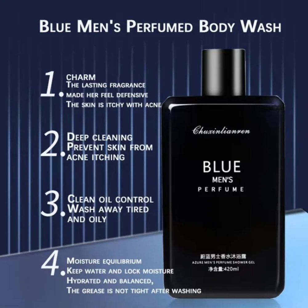 Long-Lasting Fragrance Shampoo - огляд і ціна Perfume Fragrance Body Wash