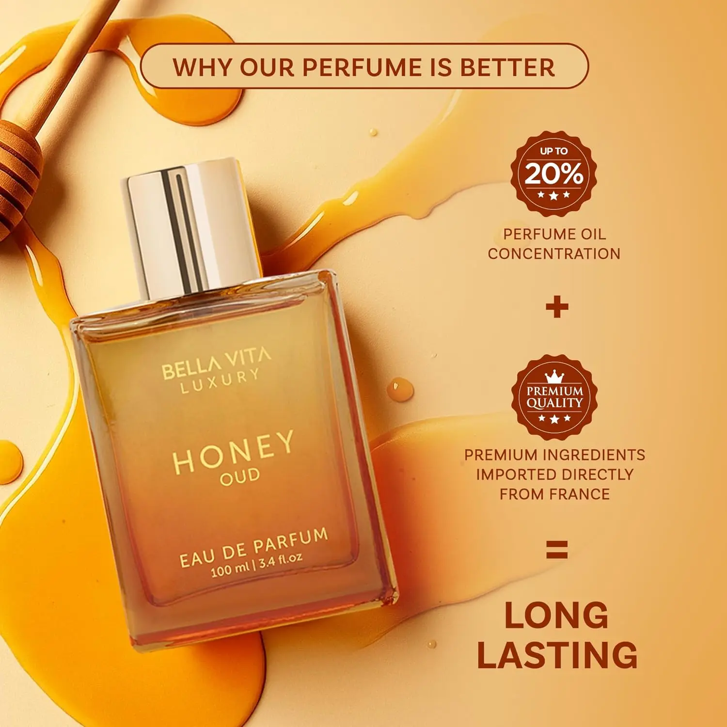 BellaVita Luxury Honey Oud EDP - огляд і ціна Perfume Quality Fragrance Oils