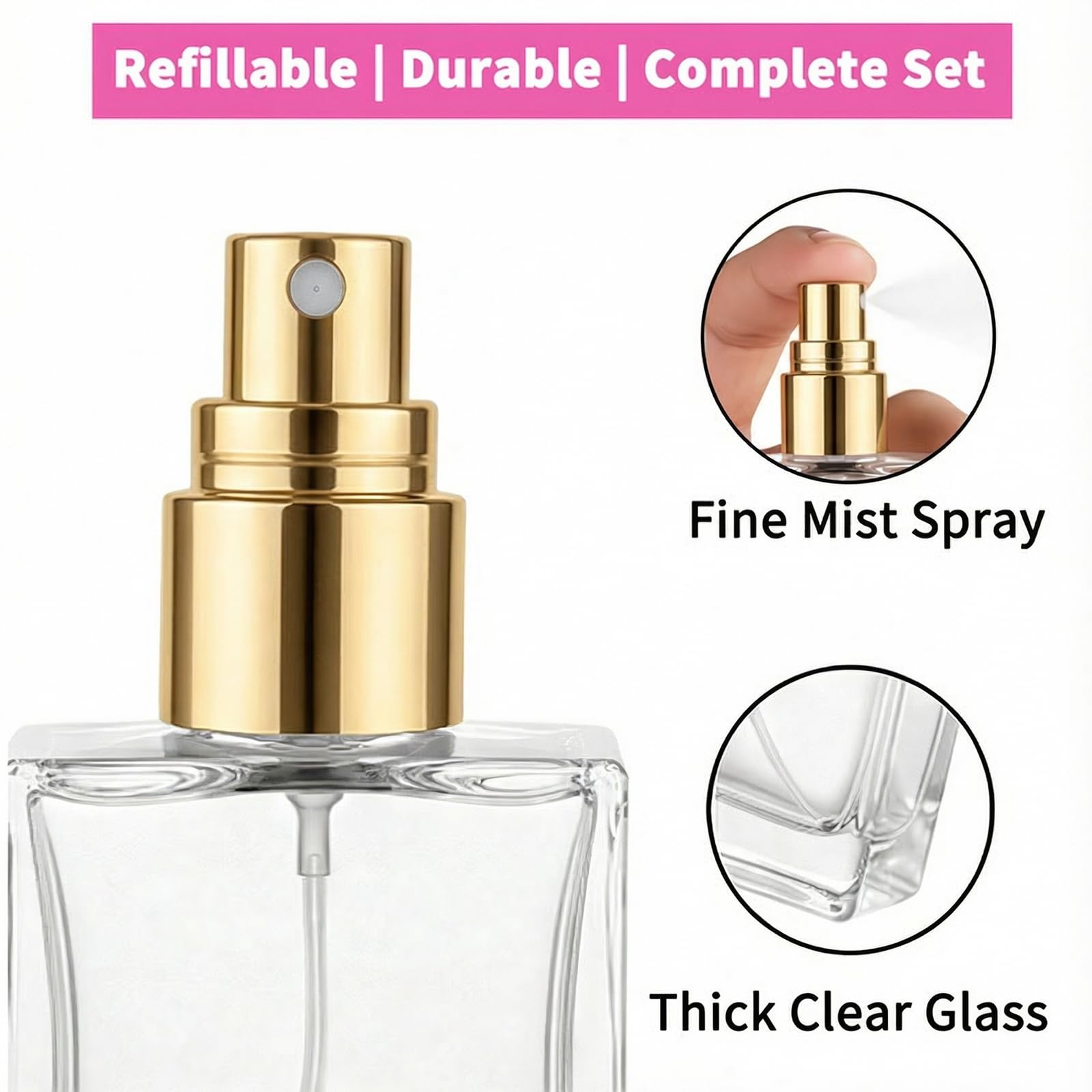 High quality 30 15ml clear gla - огляд і ціна Perfume Fragrance Liquid