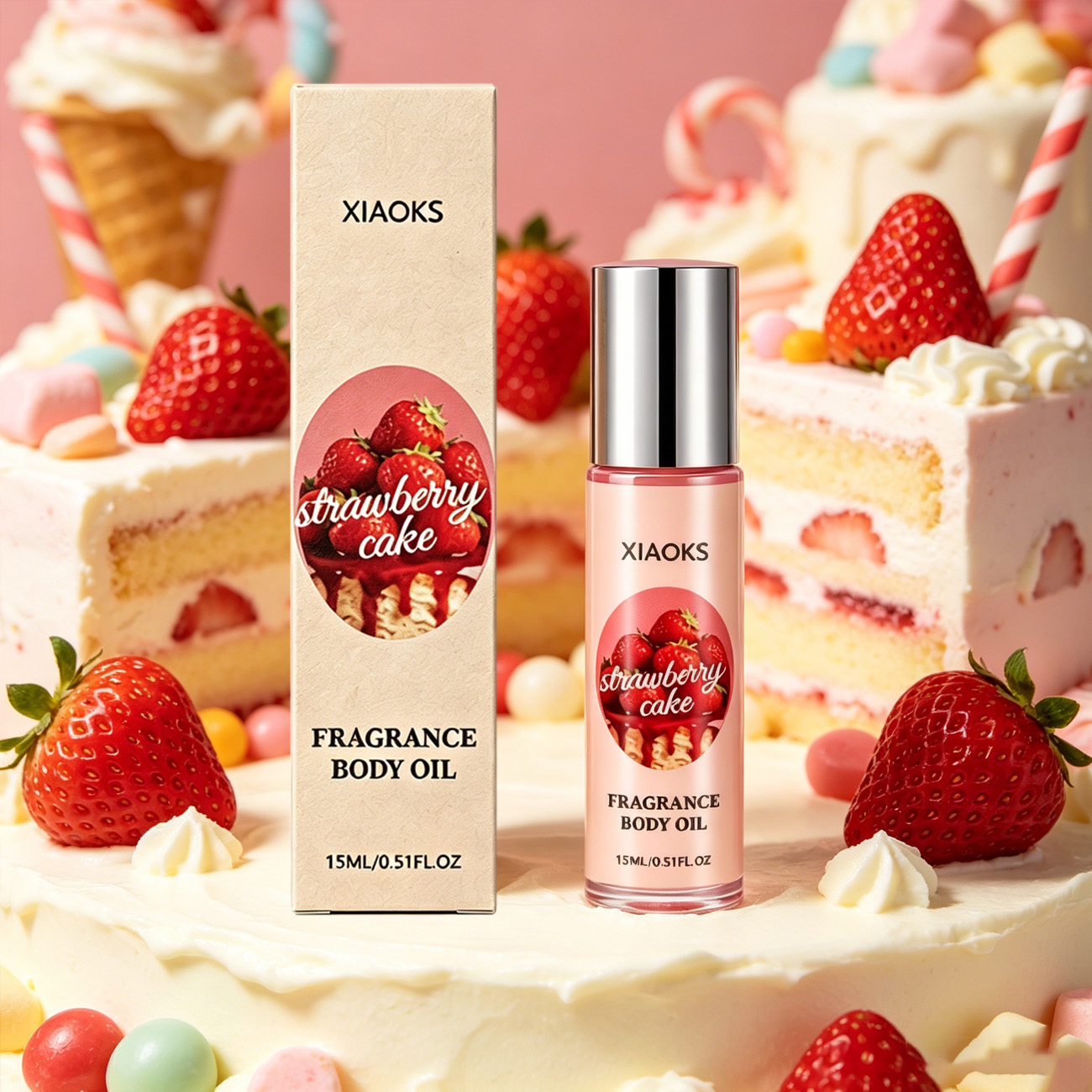 1 Bottle of Strawberry Cake Sw - огляд і ціна Pure Perfume Fragrance