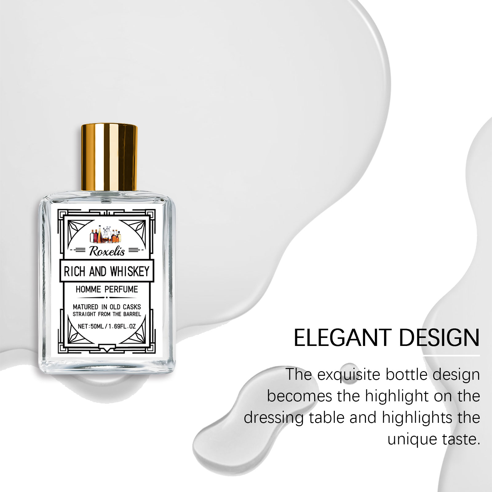 Roxelis 50ml Charm Whisky Men' - огляд і ціна Perfume Fragrance Man