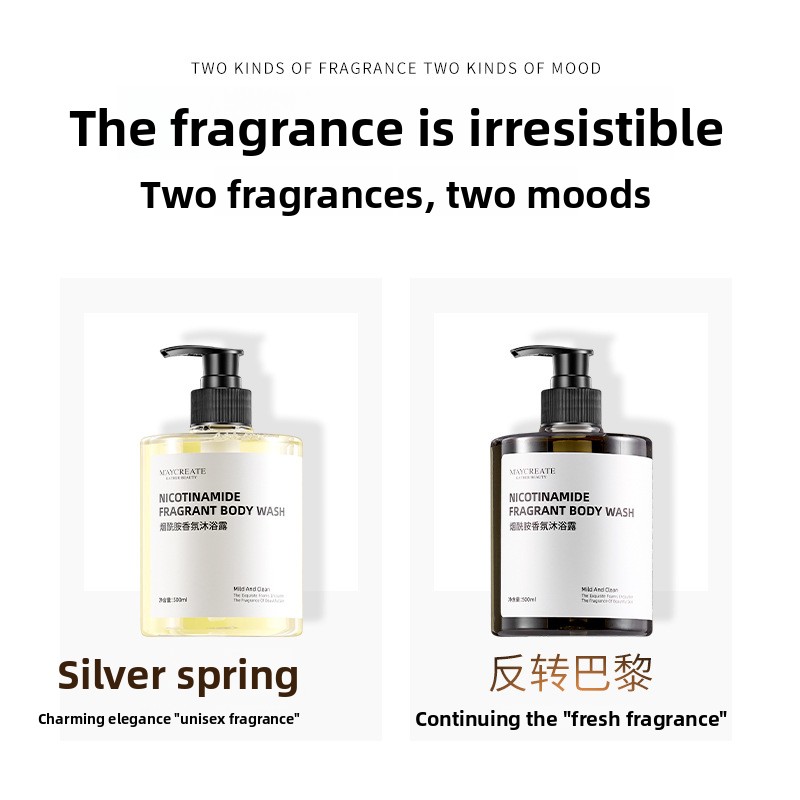 Niacinamide Body Wash Body Moi - огляд і ціна Perfume Fragrance Body Wash